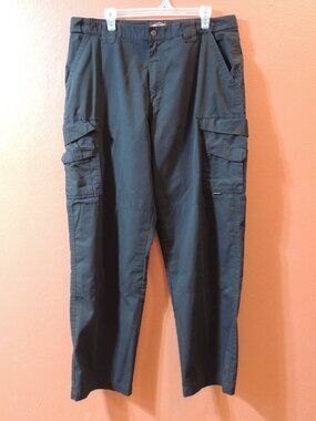 Tru Spec Tactical Pants Men 38x32 Black Pocket Outdoor Survival Hike Wooda Pants